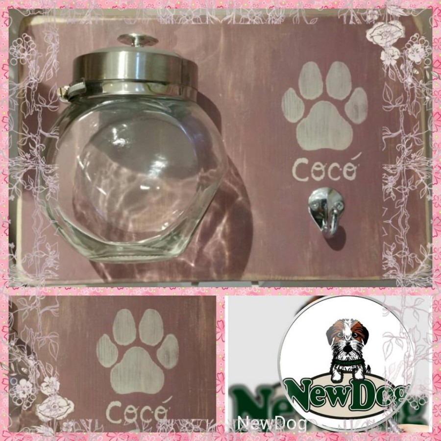 Biscottiera e Appendi Guinzaglio Cocò