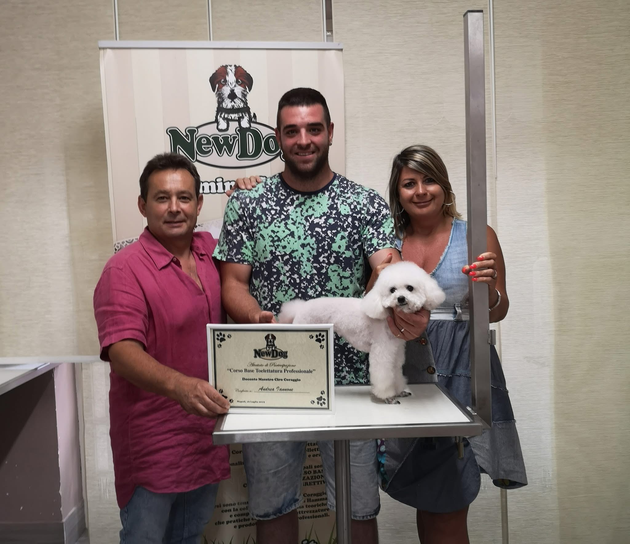 Complimenti ad Andrea